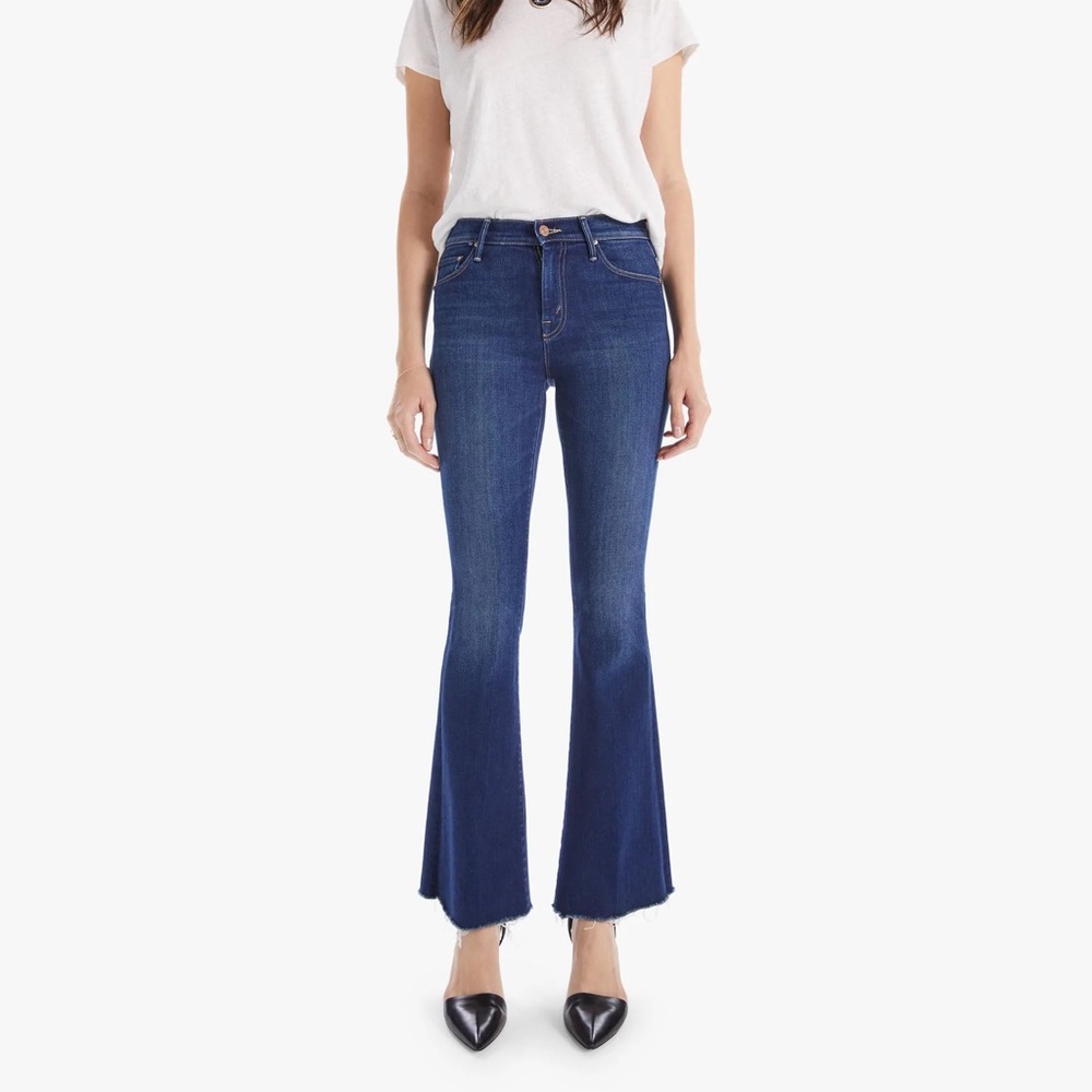 Mother denim mid rise stretch
